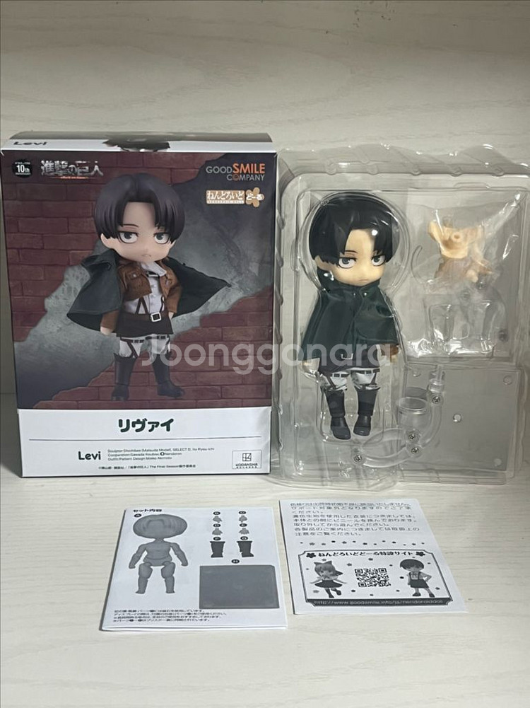 (주말까지할인)넨도로이드 돌 진격의거인 리바이 넨도돌--0