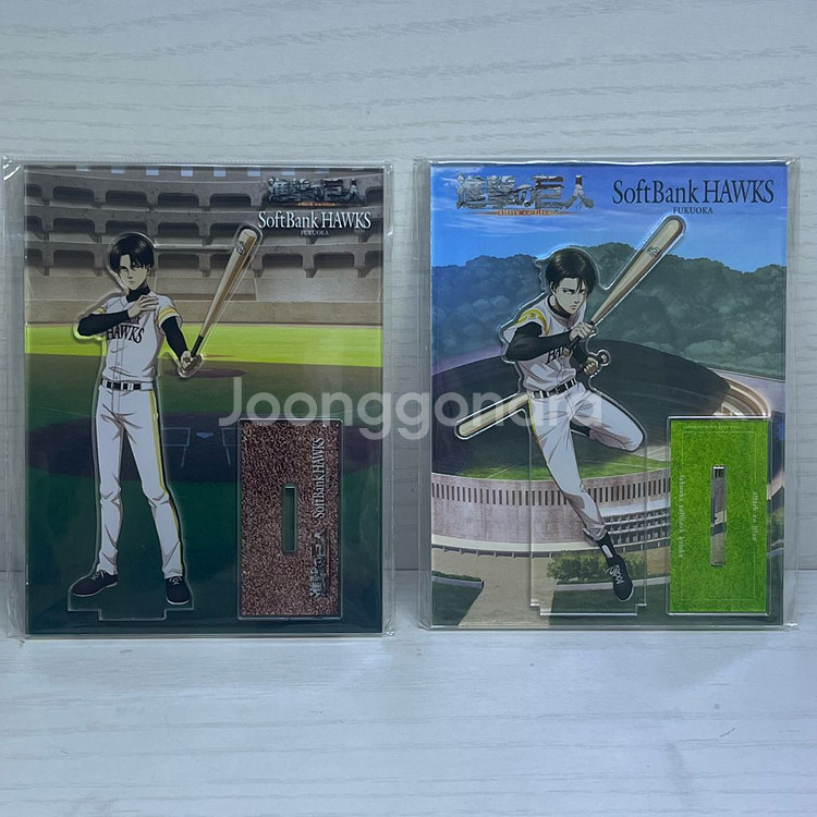 진격의거인 리바이 아커만 아크릴스탠드 7개 일괄--2