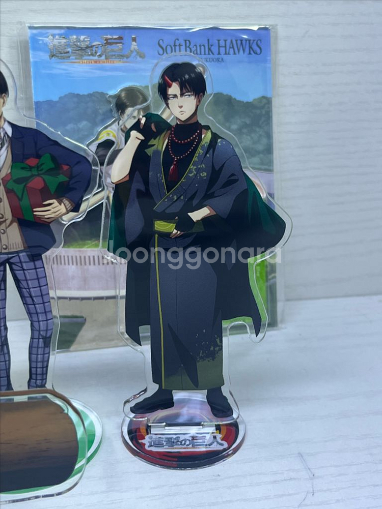 진격의거인 리바이 아커만 아크릴스탠드 7개 일괄--5