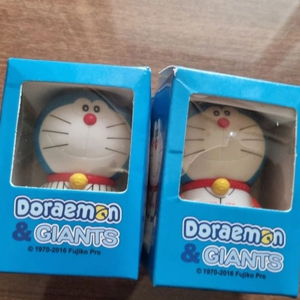 롯데자이언츠 도라에몽 피규어 2종 새상품