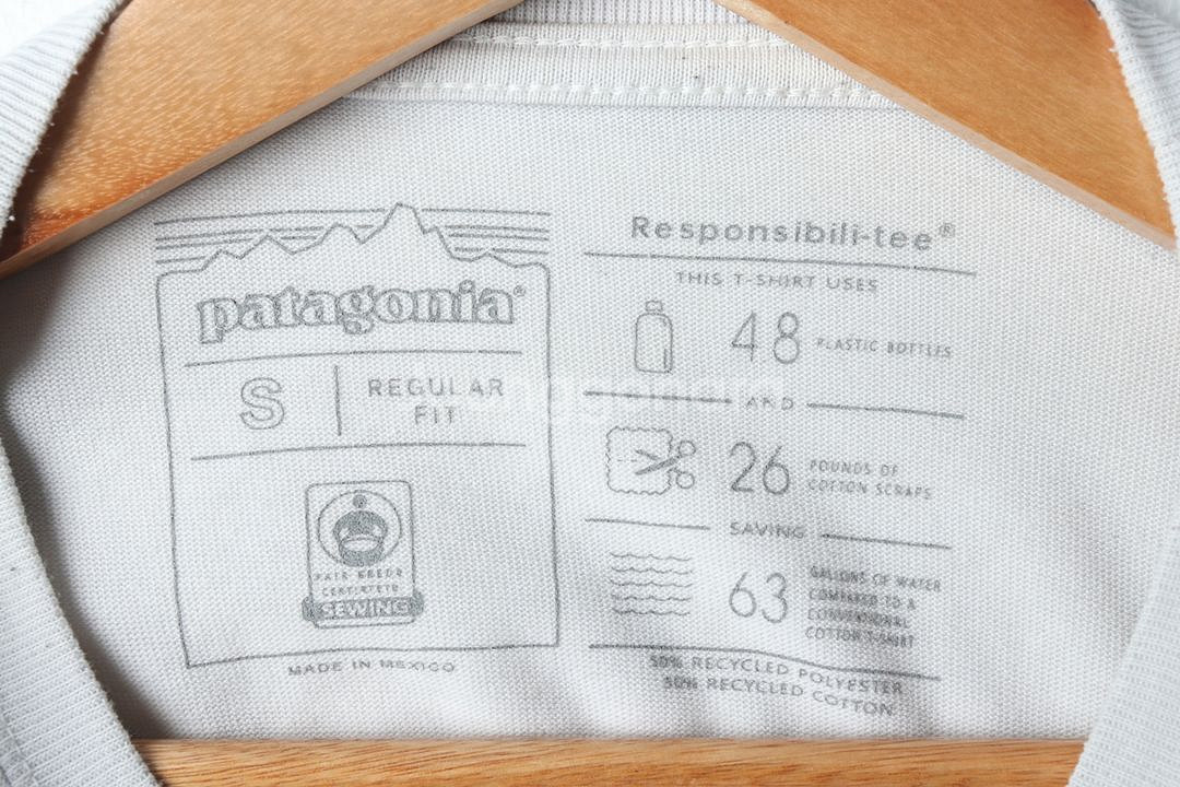 (S-XL) 파타고니아 반팔 티셔츠 사용감 그레이--7