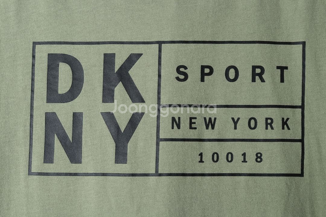 W(XS) DKNY 디케이앤와이 도나카란 반팔 티셔츠--2