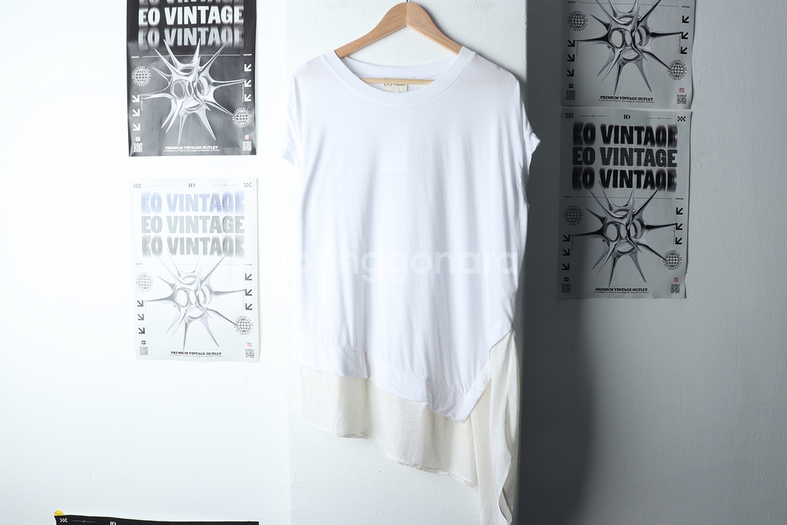 W(S) DKNY 디케이앤와이 도나카란 반팔 티셔츠--1