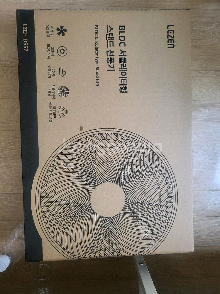 Lezen BLDC 서큘레이터형 스탠드 선풍기 새 상품--0