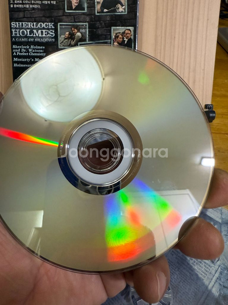 DVD 셜록홈즈1+2(그림자게임)세트.3disc--5