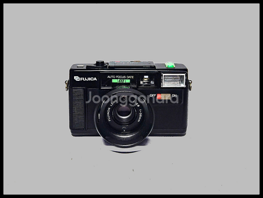 FUJICA AUTO-7DATE. 필카. 정상작동.--1