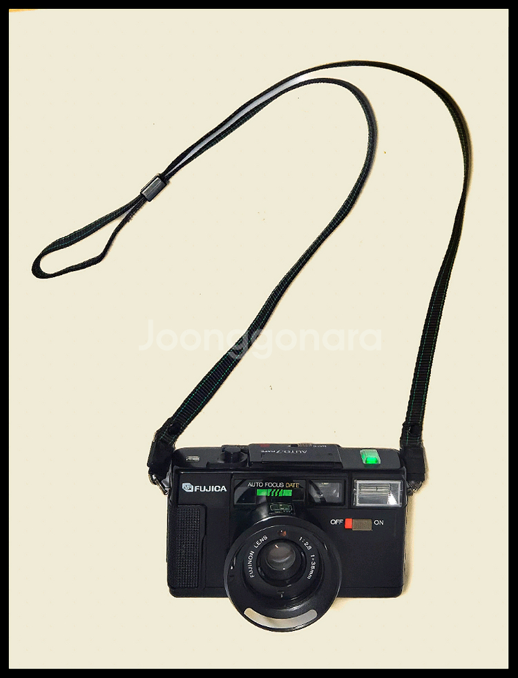 FUJICA AUTO-7DATE. 필카. 정상작동.--0