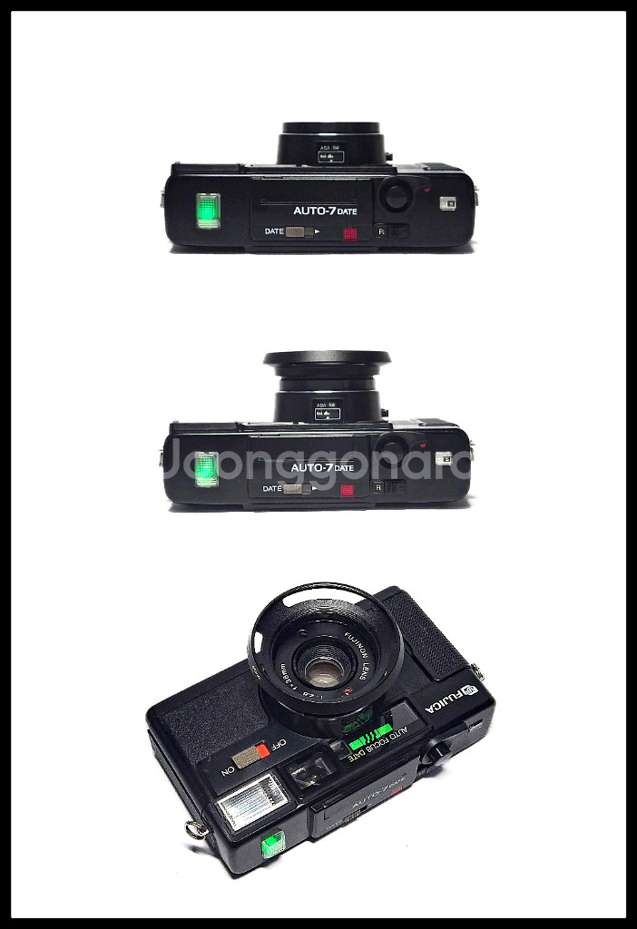 FUJICA AUTO-7DATE. 필카. 정상작동.--5