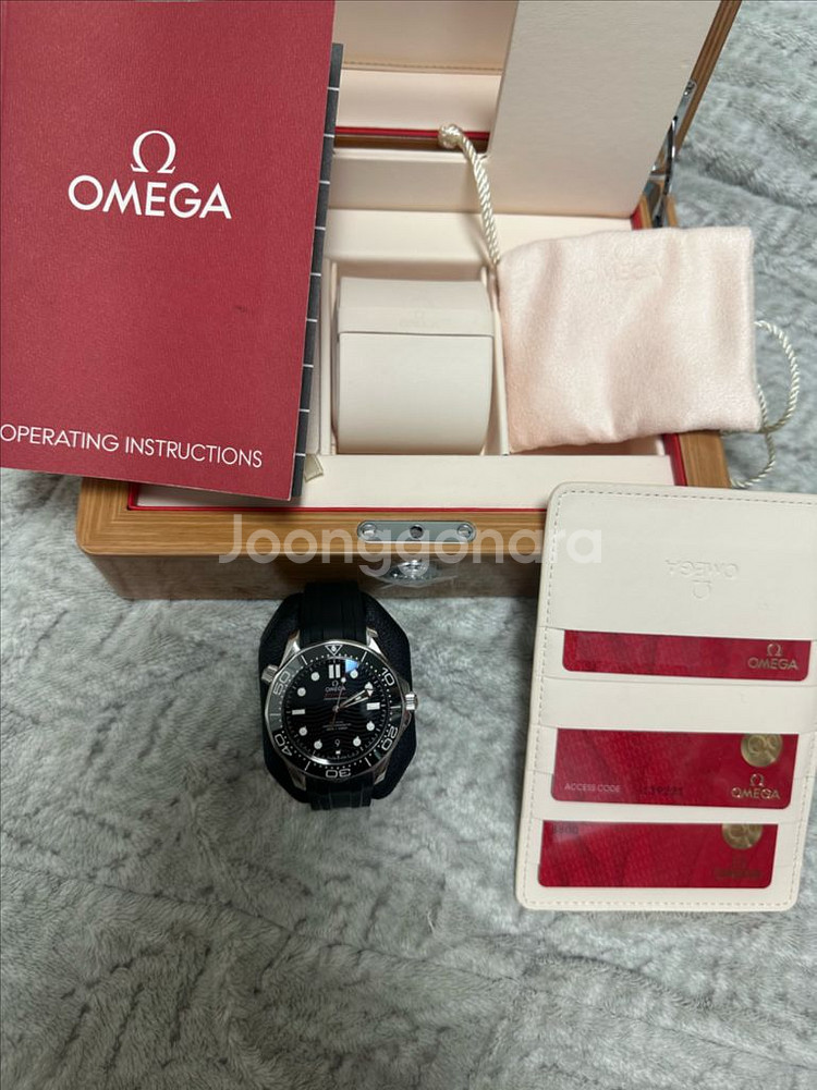 오메가 씨마300 검찬42mm 19년6월 스태핑--0
