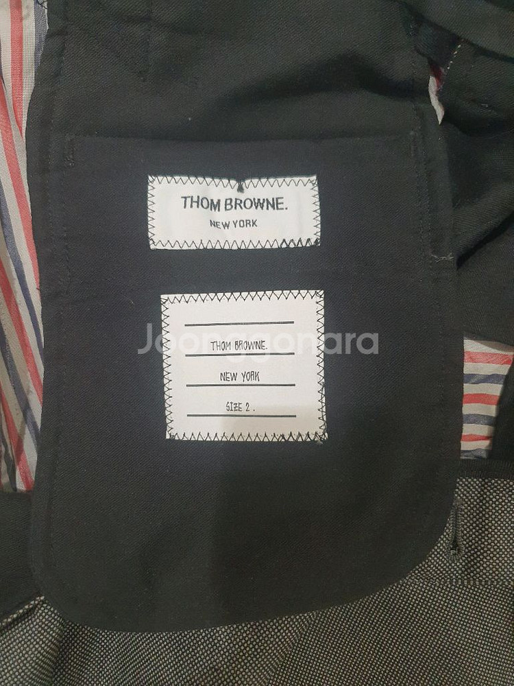 톰브라운 남성 모100% 슬랙스 바지 판매합니다!--3