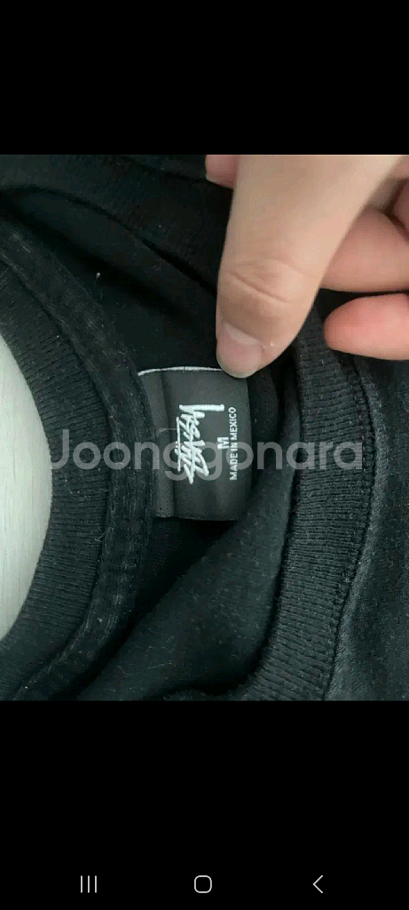 STUSSY베이직 롱슬리브긴팔티. M/L--2