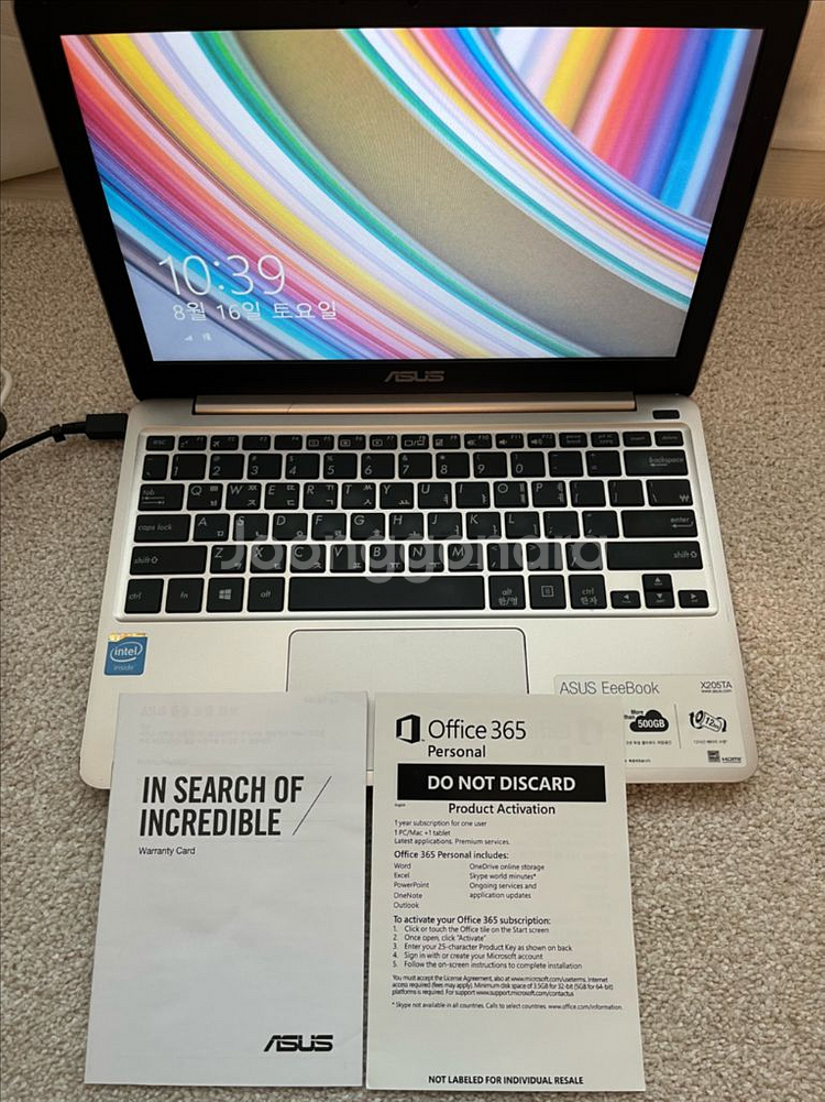 ASUS 넷북 x205ta--0