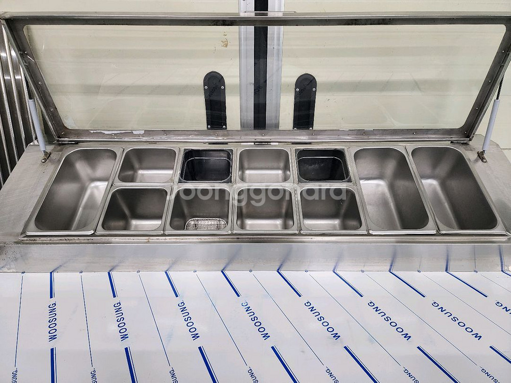 업소용 그랜드우성 1500 토핑냉장고 피자 토핑냉장--4