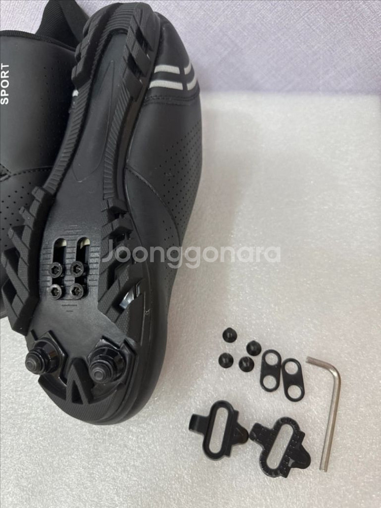 SPORT 검정 사이클 슈즈 40--2