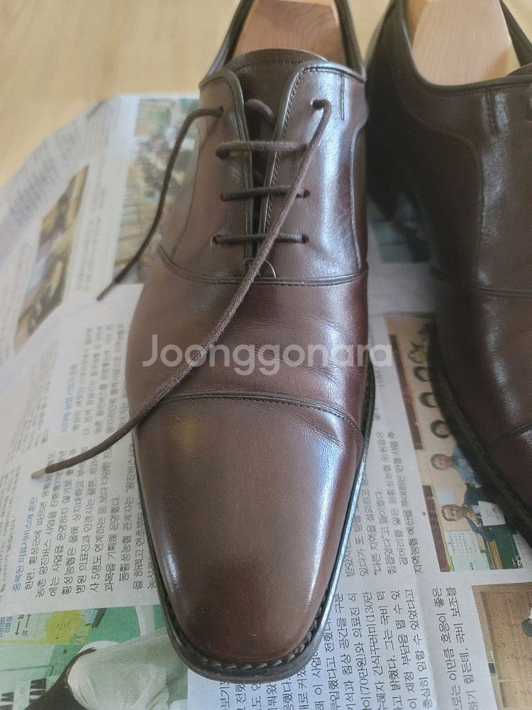 금강제화 해리티지리갈 다크브라운 스트레이트팁 판매--1