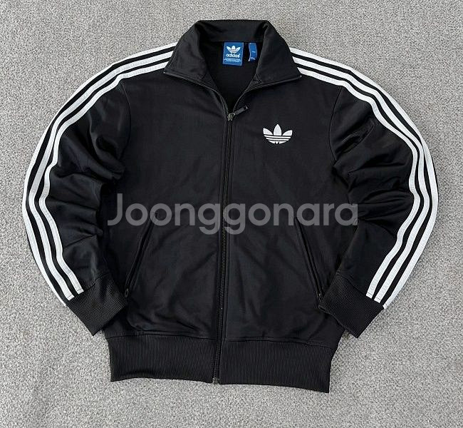 아디다스 파이어버드 블랙 검정 트랙탑 져지집업 95/M--0
