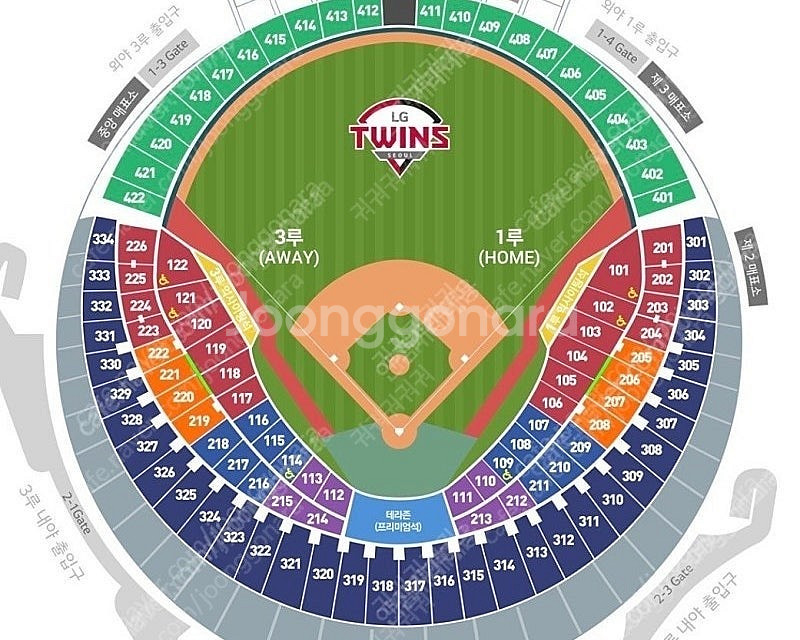 8월21일(목) 8/21 잠실 엘지vs롯데 1루 103--0
