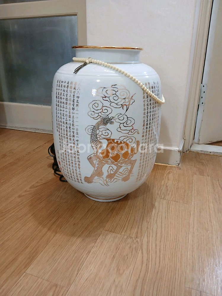 화엄경 백자--0