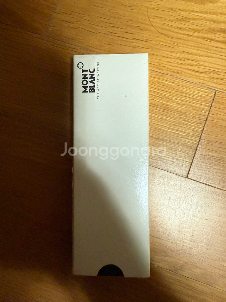 몽블랑 만년필 블랙 금장(14K)--0