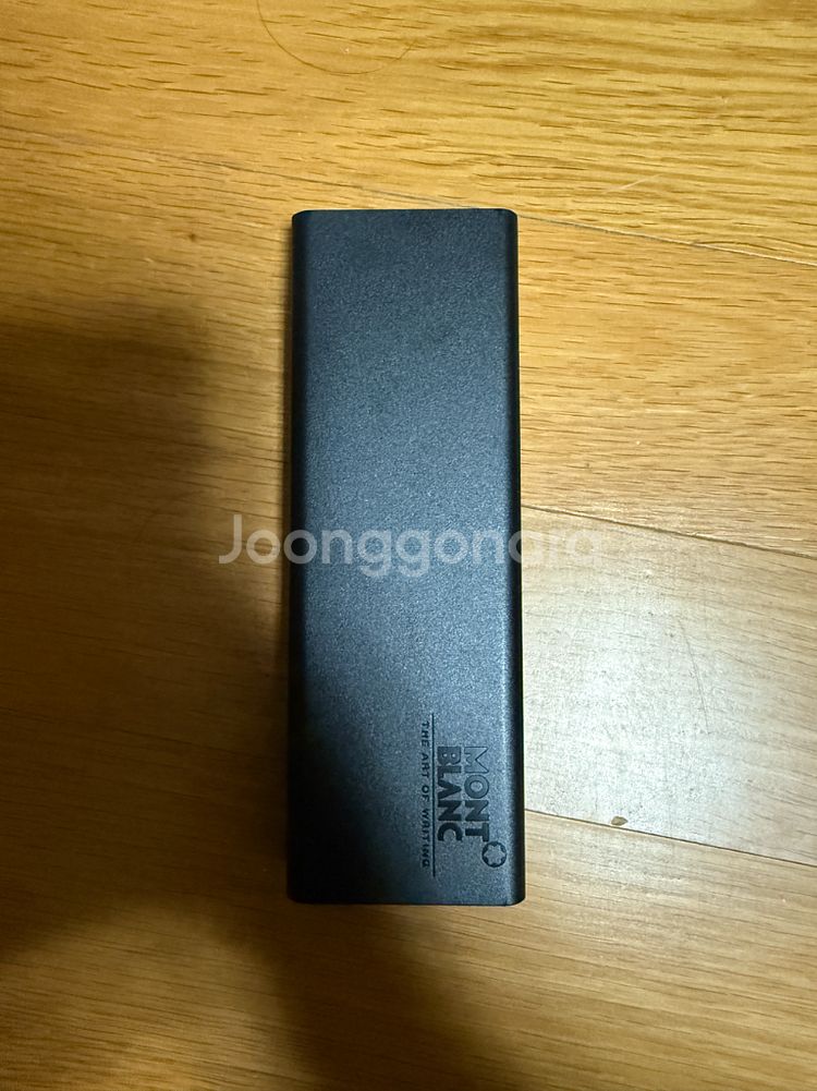 몽블랑 만년필 블랙 금장(14K)--1