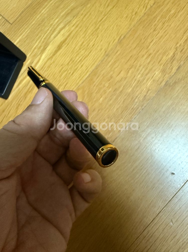 몽블랑 만년필 블랙 금장(14K)--6