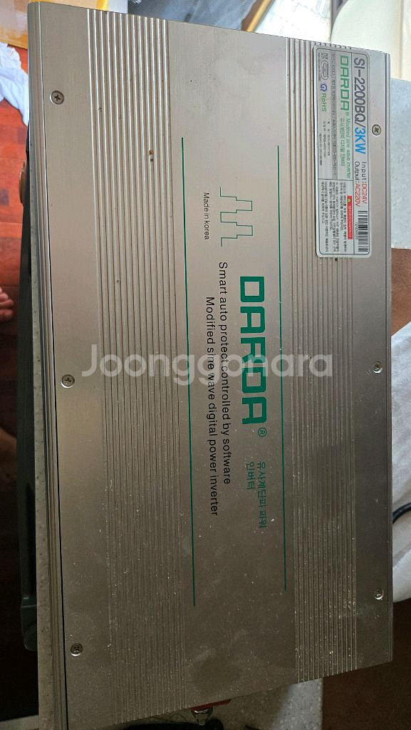 다르다 유사 계단파 24v, 3kw 인버터--0