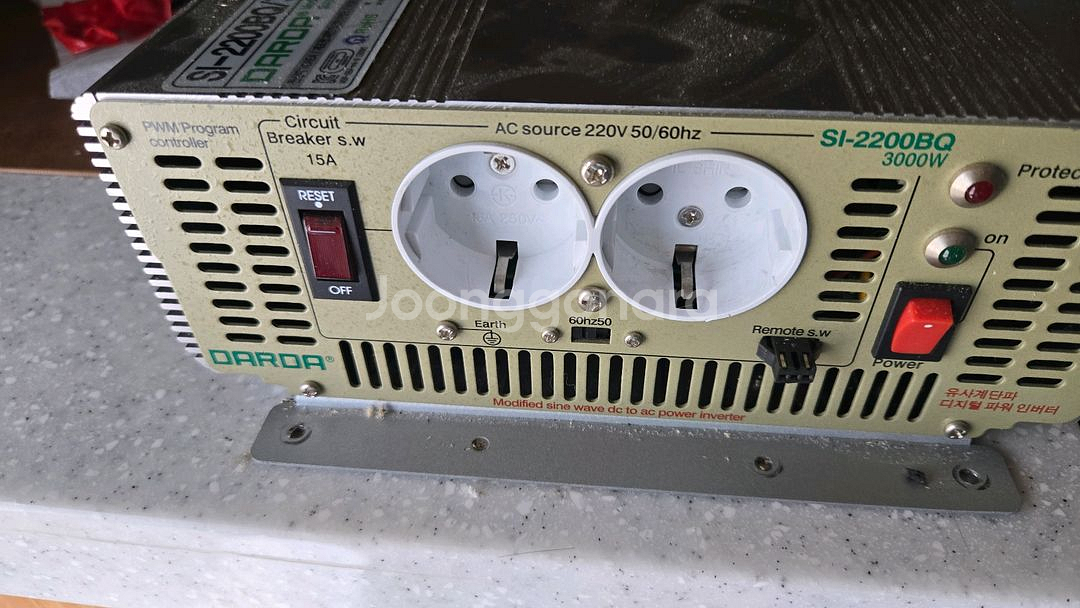 다르다 유사 계단파 24v, 3kw 인버터--1