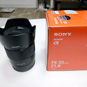 35mm f1.8 소니 fe 렌즈 팝니다