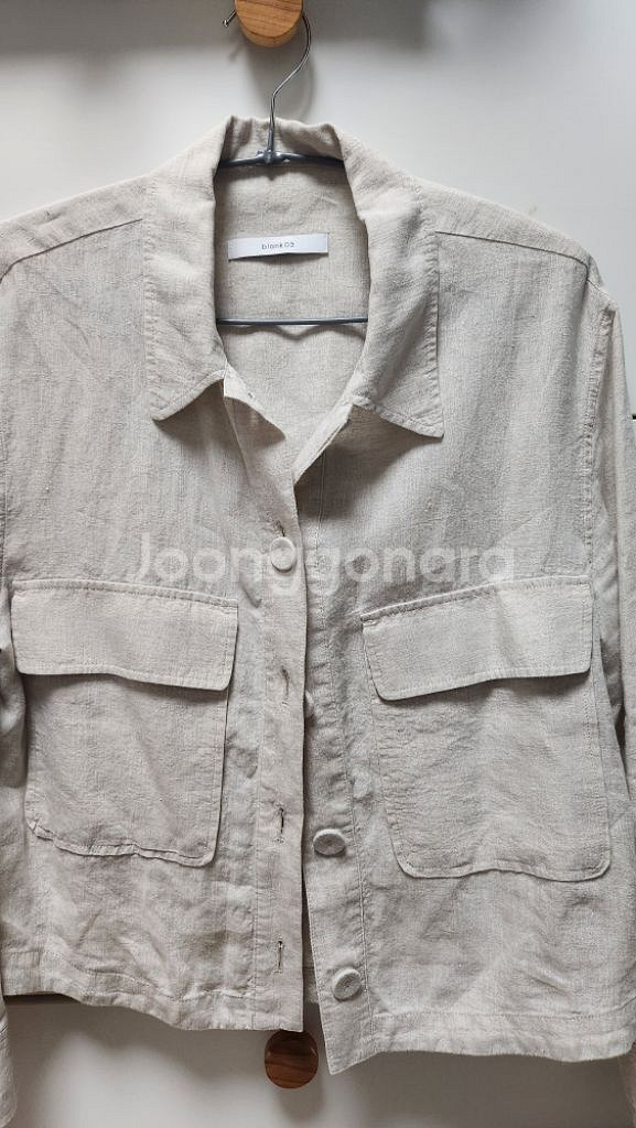 블랭크공삼 린넨자켓--2