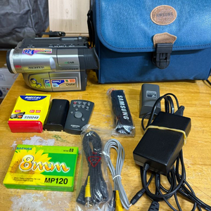 삼성 8mm캠코더,VM-B5700,작동&외관굿,새배터리
