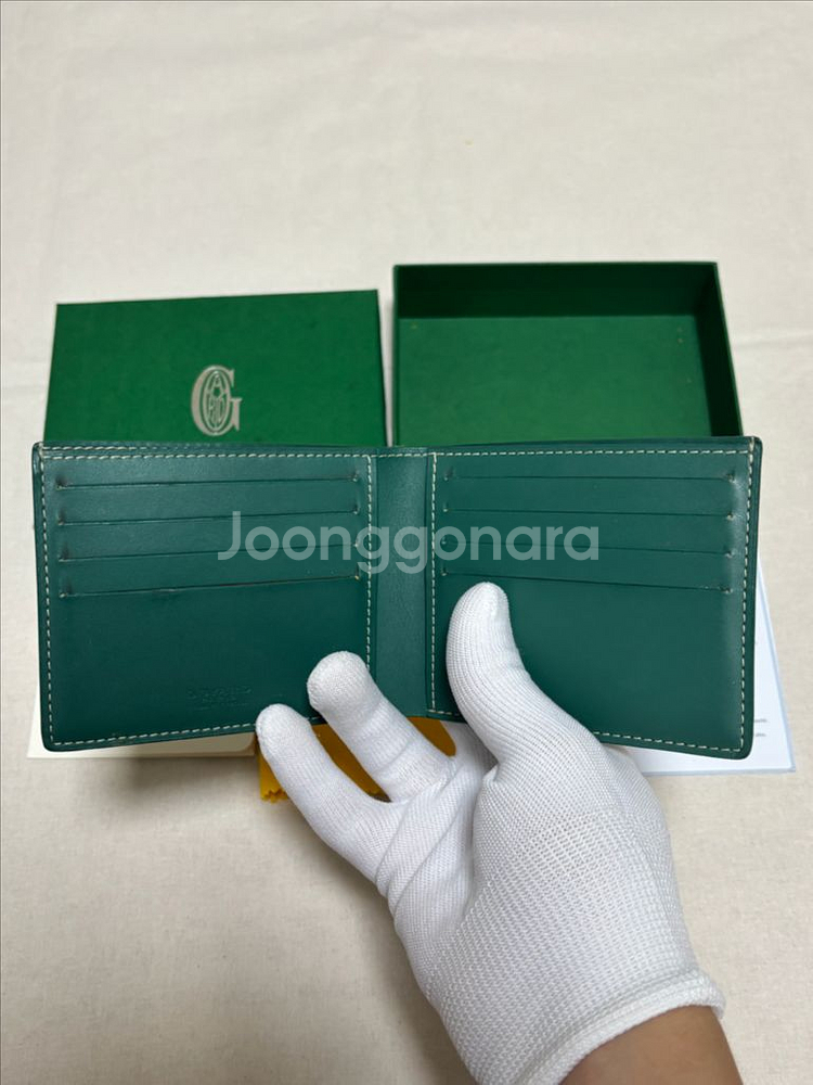 고야드 빅투와르 반지갑 스페셜 컬러--5