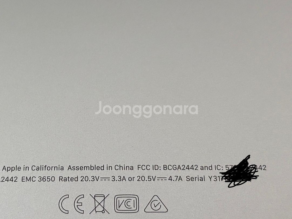 맥북프로 14인치 A2442 M1 Max 64GB 1T--5