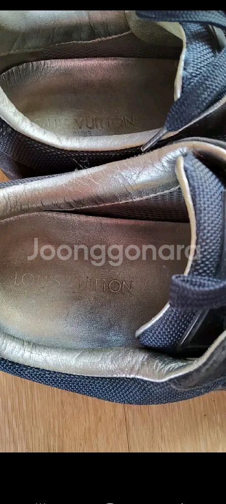루이비통 캔버스 남성스니커즈 40(정품)--7