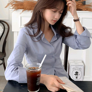슬림핏 셔츠