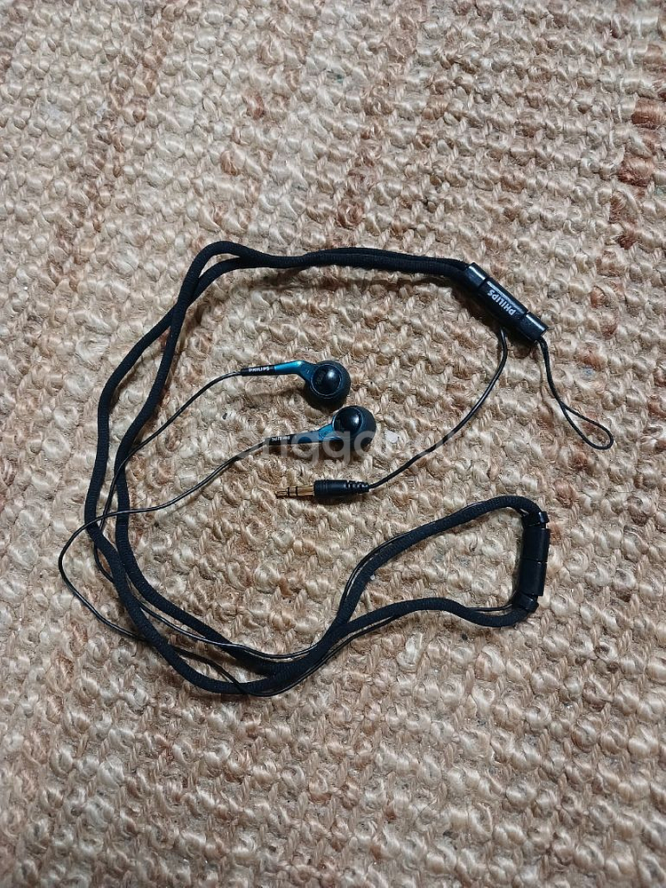필립스 유선 이어폰 구형 모델 카세트 플레이어--2