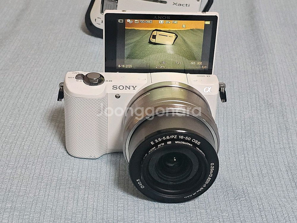 소니 알파 a5000 미러리스 카메라--0