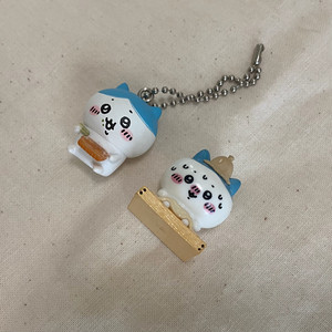 먼작귀 하치와레 가챠 키링, 입욕제 사우나 피규어 일괄