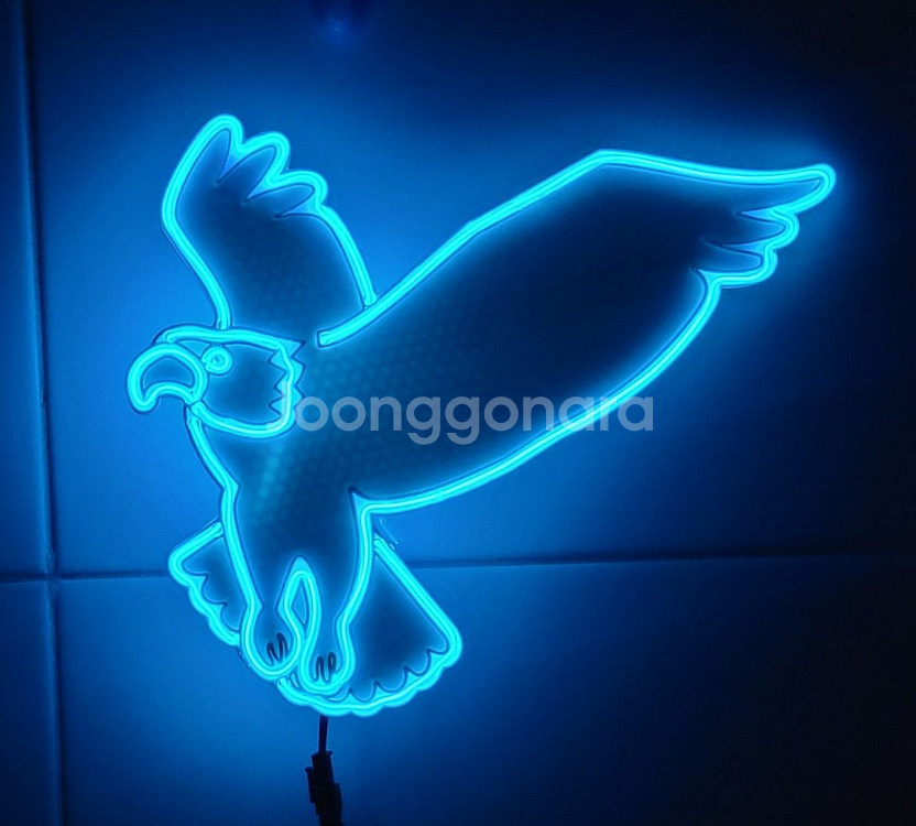 네온사인 이글 독수리 led 조명--0