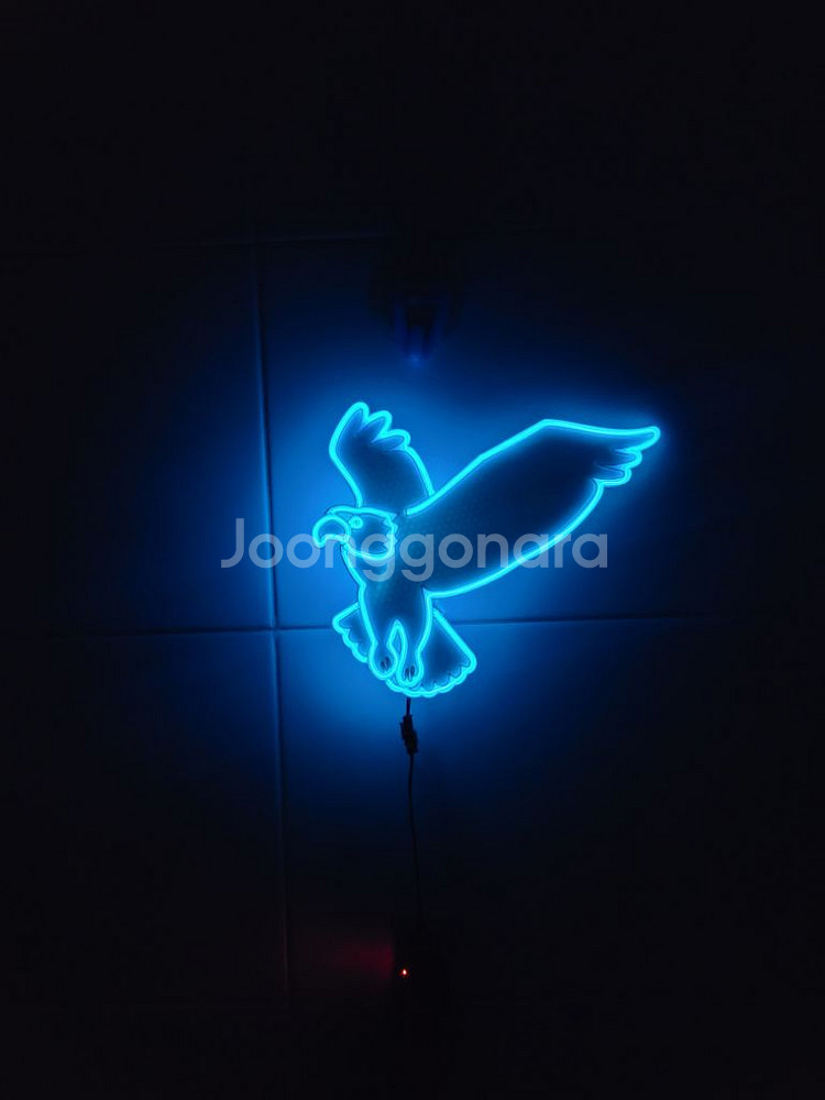 네온사인 이글 독수리 led 조명--1