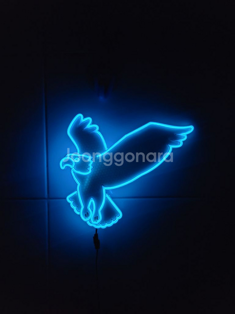 네온사인 이글 독수리 led 조명--2