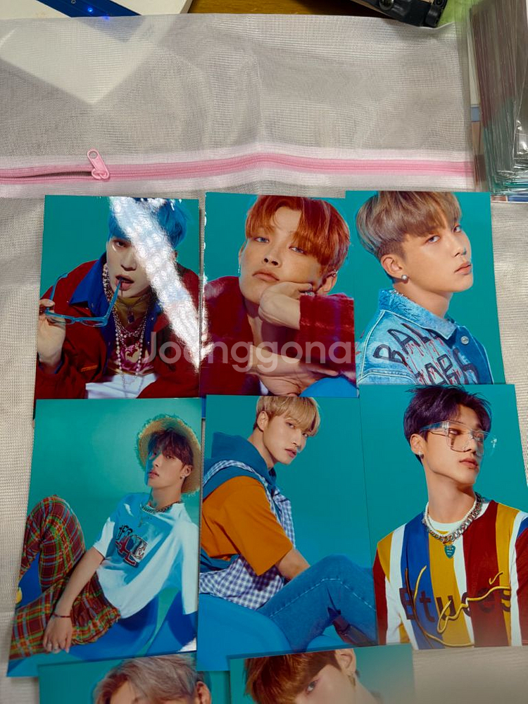 에이티즈,ATEEZ,실사진8장/1세트,흠O.후지컬러--1