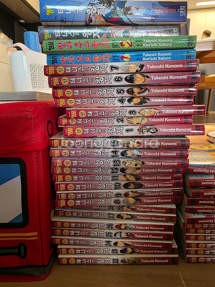 테니스의 왕자 전권 + 신테니스의 왕자 1-34 팝니다--2