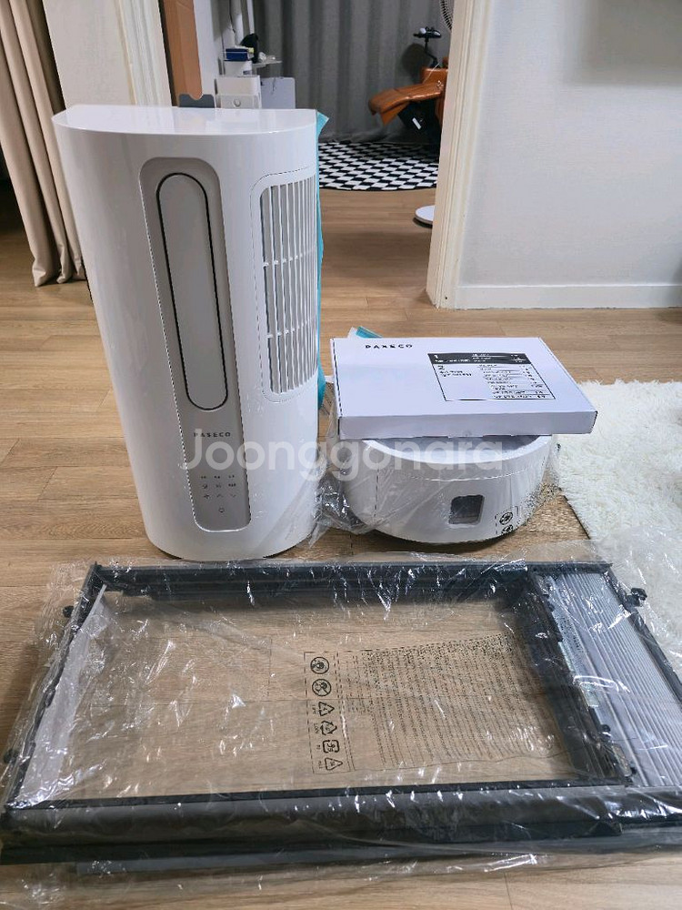 파세코 25년 이동식 창문형 하이브리드 제습 에어컨--0