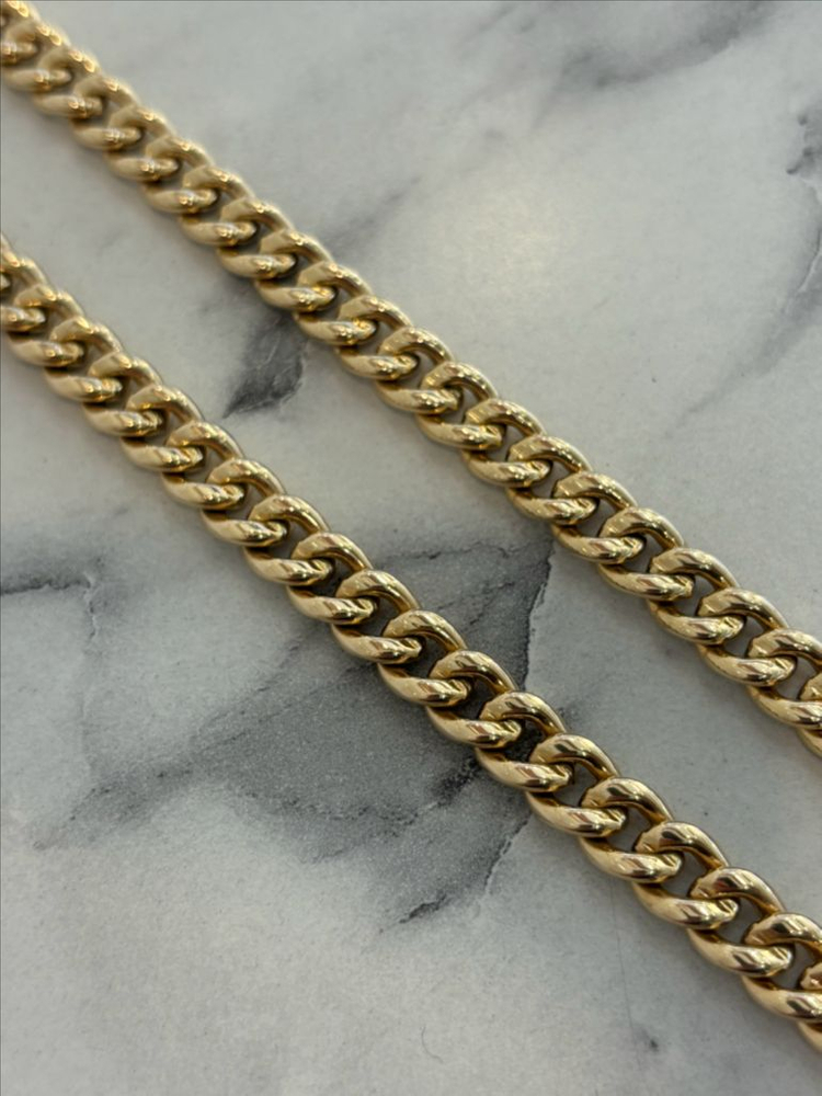 18k 광폭체인목걸이 10.06돈 남자금목걸이 이미지