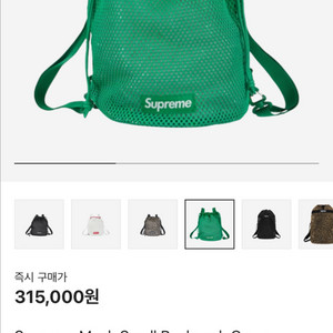 Supreme Mesh Small Backpack