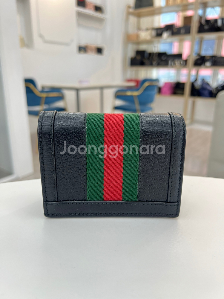 [럭스올울산점] 구찌 GG 오피디아 반지갑 블랙--2
