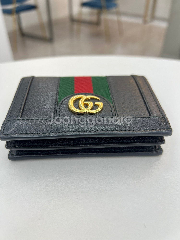 [럭스올울산점] 구찌 GG 오피디아 반지갑 블랙--3