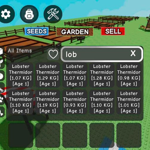 그로우 어 가든 최저가 랍스터판매