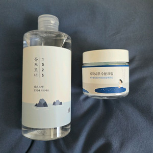 미사용 새제품ㅣ라운드랩 독도토너, 자작나무 수분크림