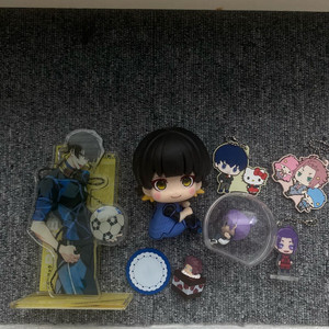 블루록 피규어, 아크릴 스탠드, 키링 일괄